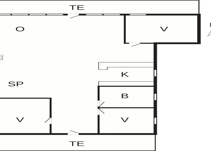 6 Person In Ulfborg-by Traum 펜션